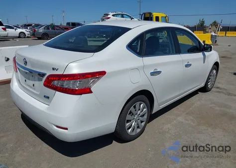 2014 Nissan Sentra Fe+ S/Fe+ Sv/S/Sl/Sr/Sv из США, поврежденный, VIN 3N1AB7AP0EL663598